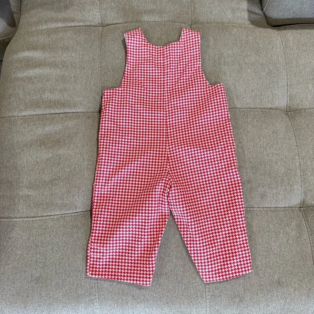 Claire & Charlie Christmas Boys Longall with Santa Face. Size 12 Months in EUC